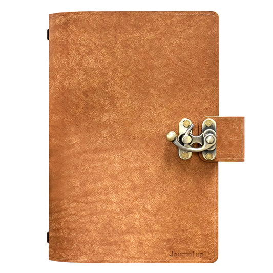 Vintage A5 Kraft Paper Diary Folders (4pcs) – For Large Collage & Junk Journal Storage