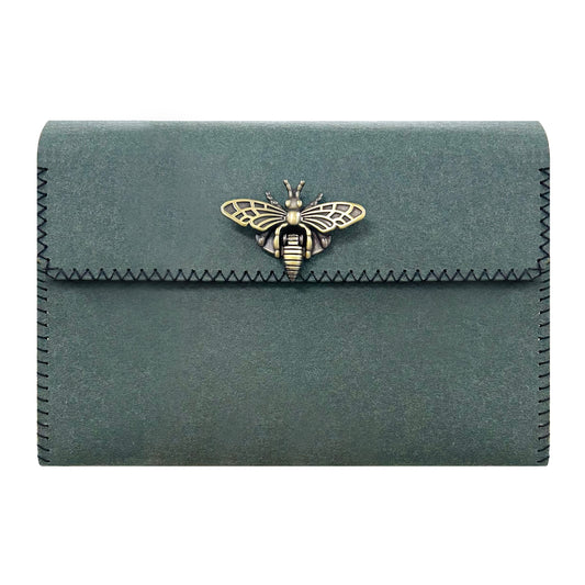 Bee Clasp Journal Supplies Organizer – Vintage Style