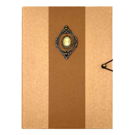 A5 Size Vintage Design Sticker Binder