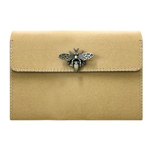 Bee Clasp Journal Supplies Organizer – Vintage Style