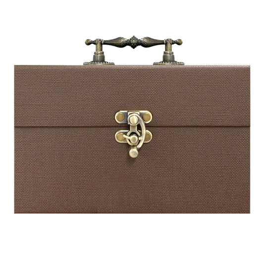 Large Accordion Pouch with Handle – Journal & Sticker Organizer