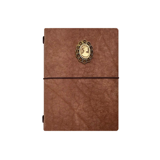 Leather Diary Binder with Craft Folder