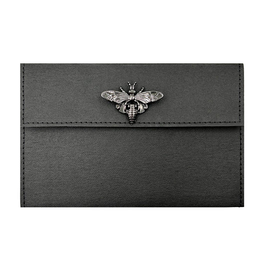 Prime Paper Accordion Pouch, Bee Clip Clasps