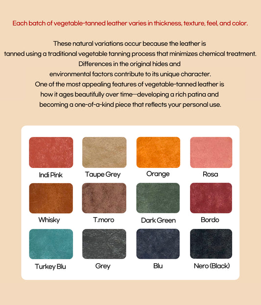 Multi-Color Leather Stitch Box
