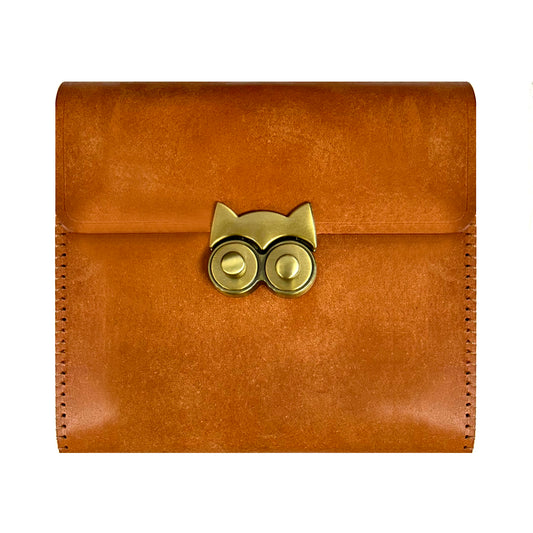 Adorable Owl Eye Clasp Pouch - Small & Large Sizes