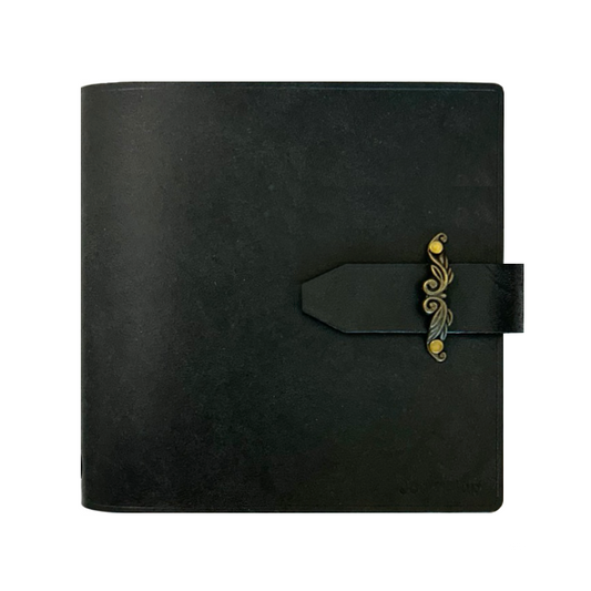 Square-Shaped Vintage Diary Notebook