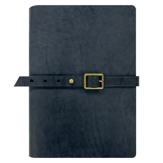 A5 Size Premium Genuine Leather 6-Ring Binder Planner
