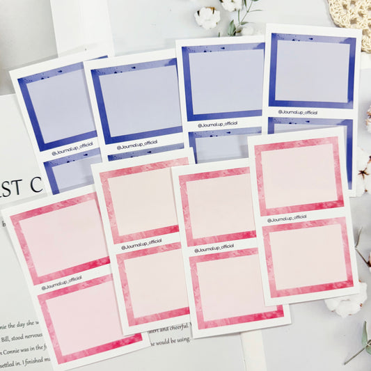 Watercolor Border Frame
