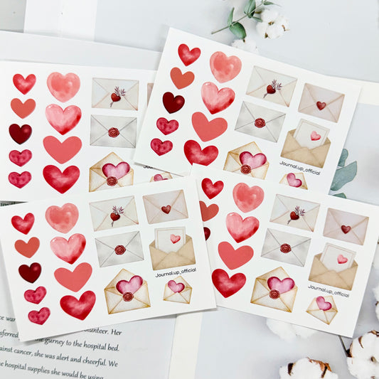 Love Letter Sticker Set
