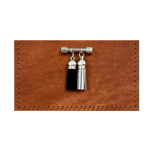 Leater Storage Box with Tassel Charm